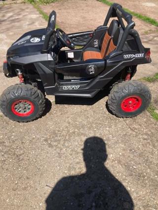 Elektrické autíčko Buggy UTV KCK 4x4 černé