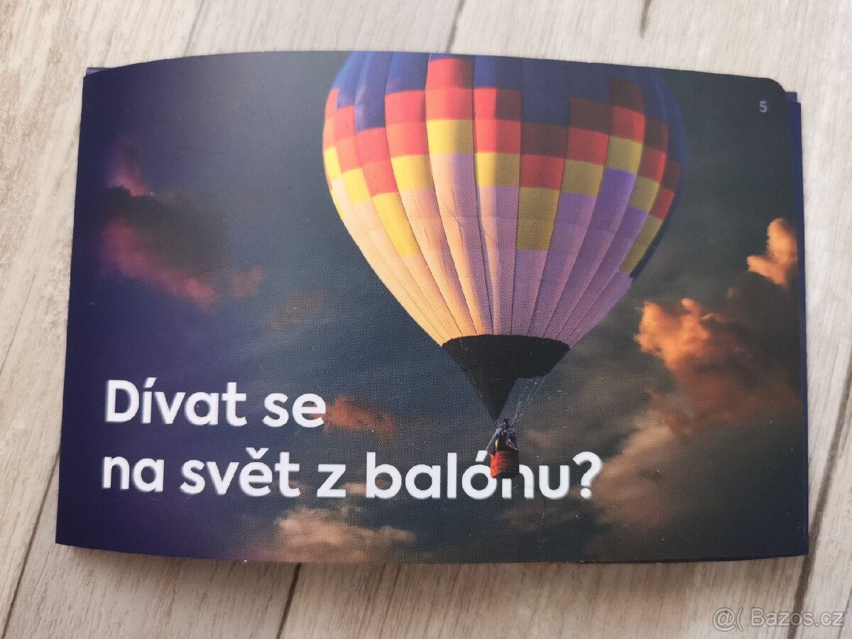 Zážitek - Let balónem pro dvě osoby.