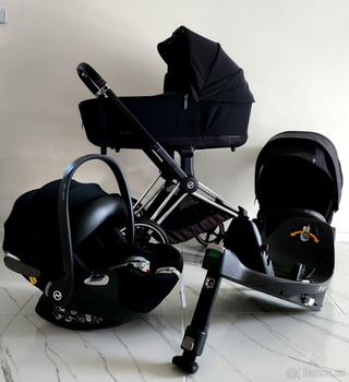 Cybex Priam 4,0 Deep Black trojkombinace