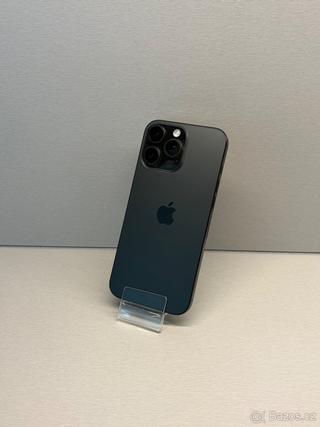 APPLE IPHONE 16 PRO MAX 1TB ČERNÝ TITAN, BATERIE 96%,ZÁRUKA