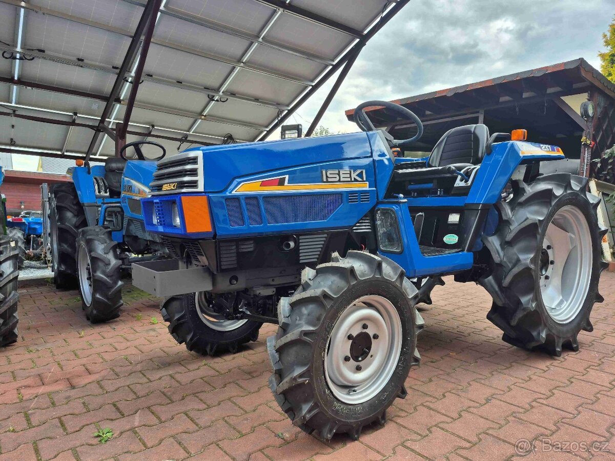 Malotraktor Iseki TU237F 4x4, 23 HP, servo