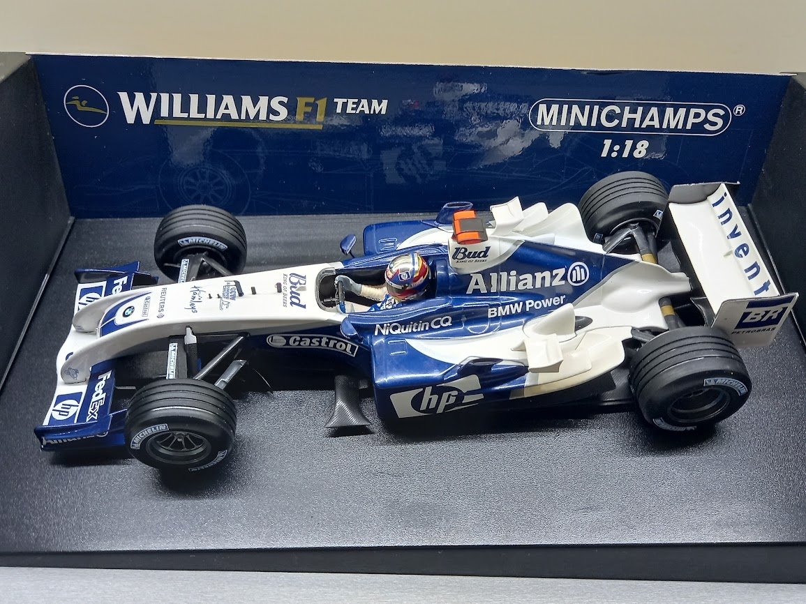 F1 WILLIAMS BMW FW26 J. P. MONTOYA MINICHAMPS 1:18