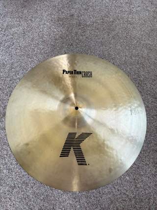Zildjian K Paper Thin Crash 22”