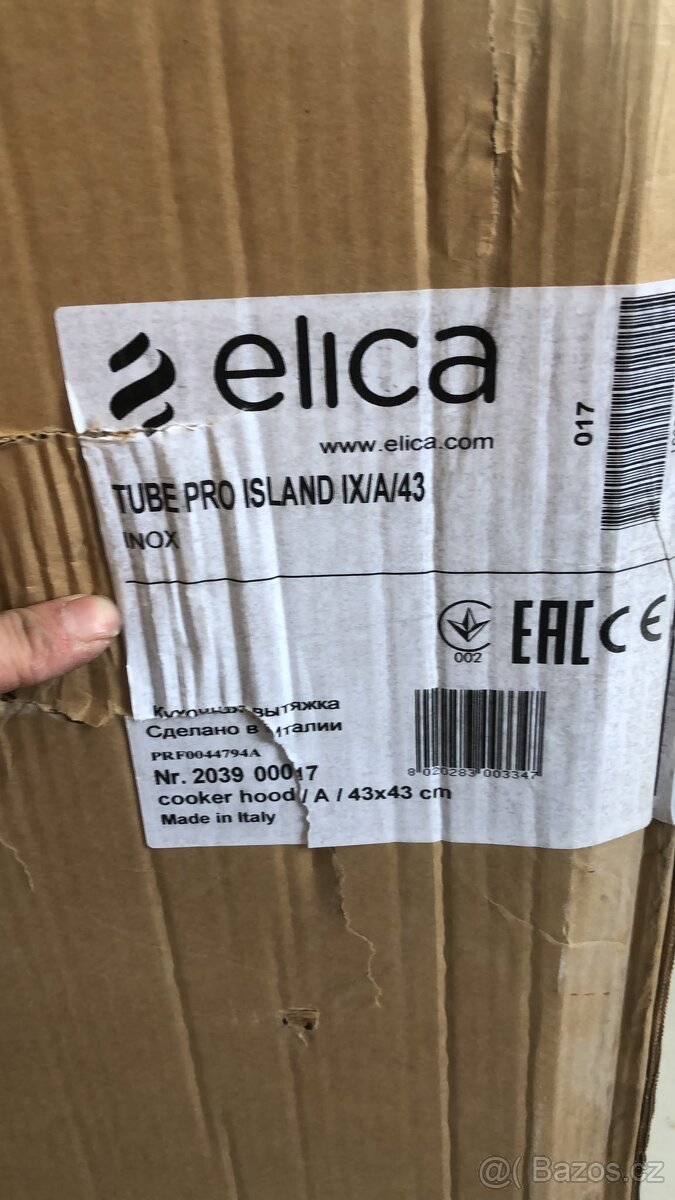 Odsavač Elica Tube Pro Island IX/A/43