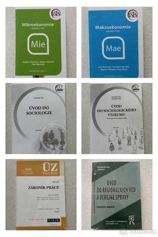 Sada 6 učebnic – prodej pouze jako celek