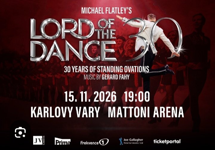 Lord of dance Karlovy Vary 15.11.2026