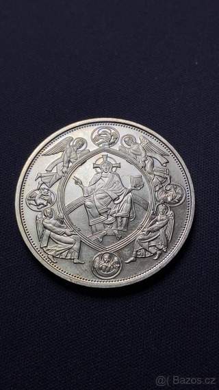 Medaile Karel IV. 33 mm