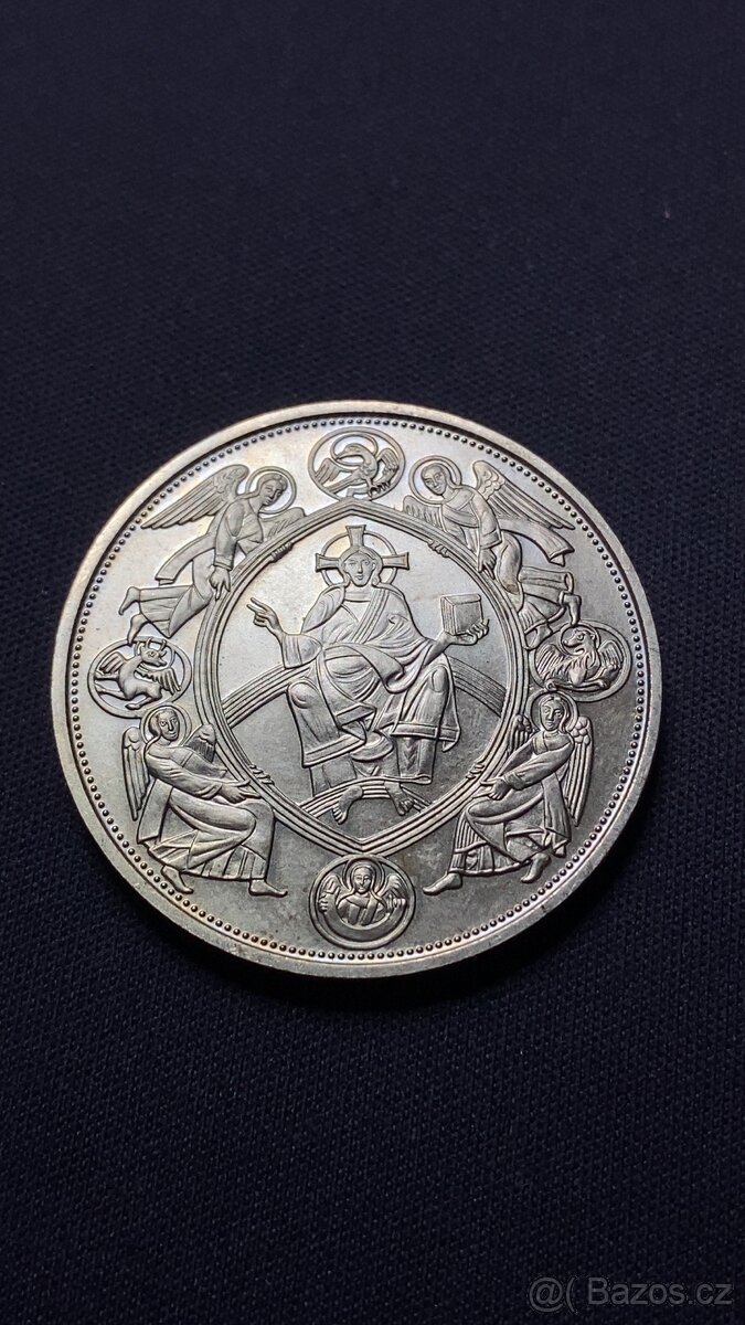 Medaile Karel IV. 33 mm