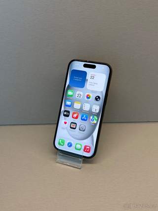 APPLE IPHONE 15 128GB ČERNÝ, BATERIE 96%, ZÁRUKA