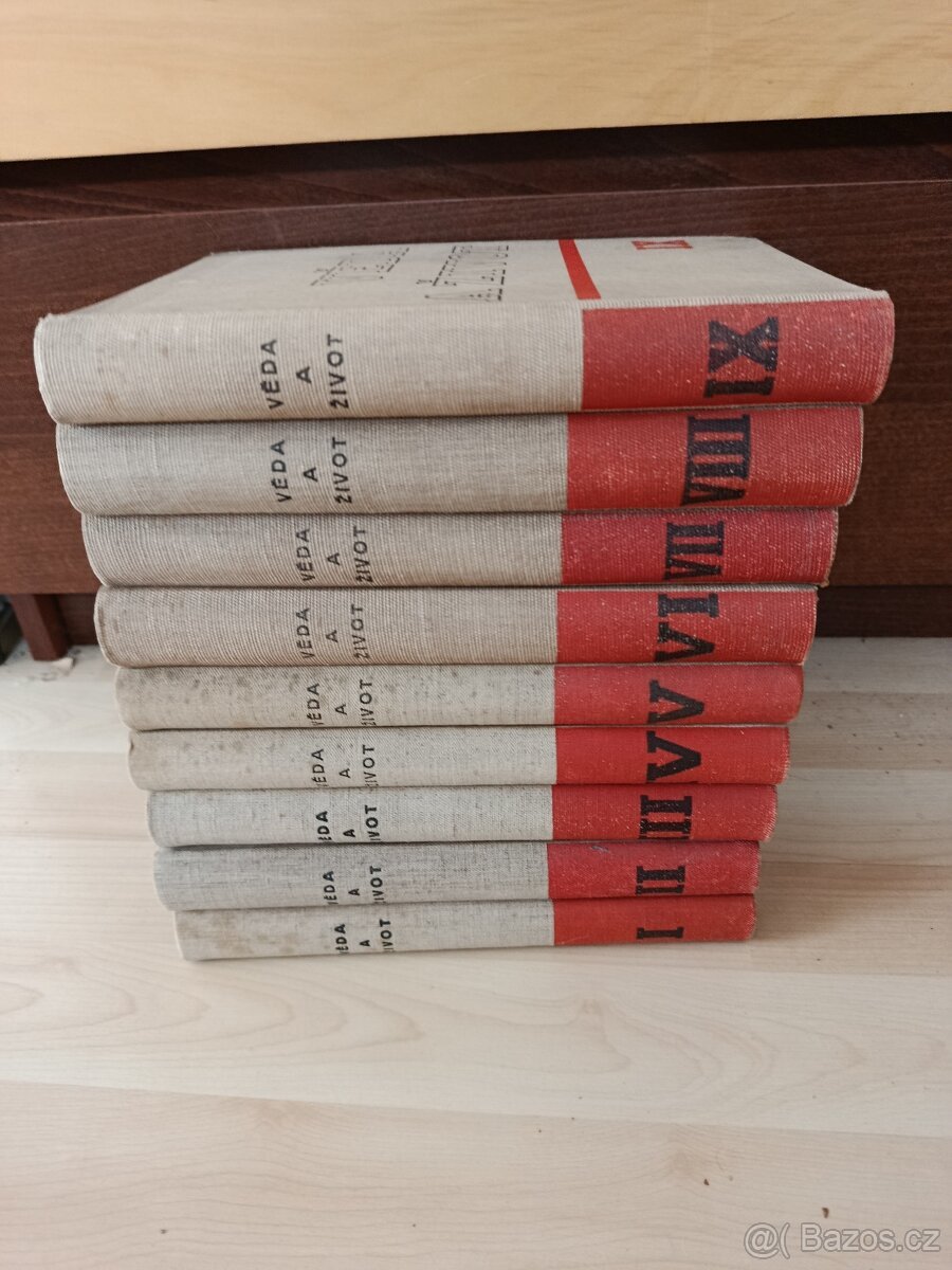 Věda a život 1935 až 1943 svázané