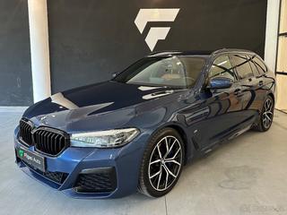 BMW 530D XDRIVE M SPORT 210KW M2021 KŮŽE TAŽNÉ ZÁRUKA CZ DPH