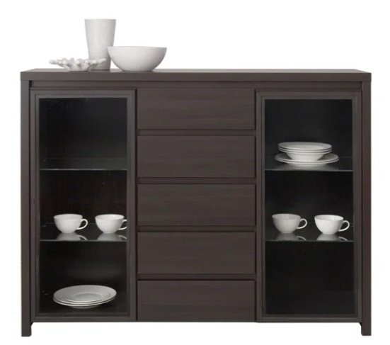 komoda / vitrína wenge