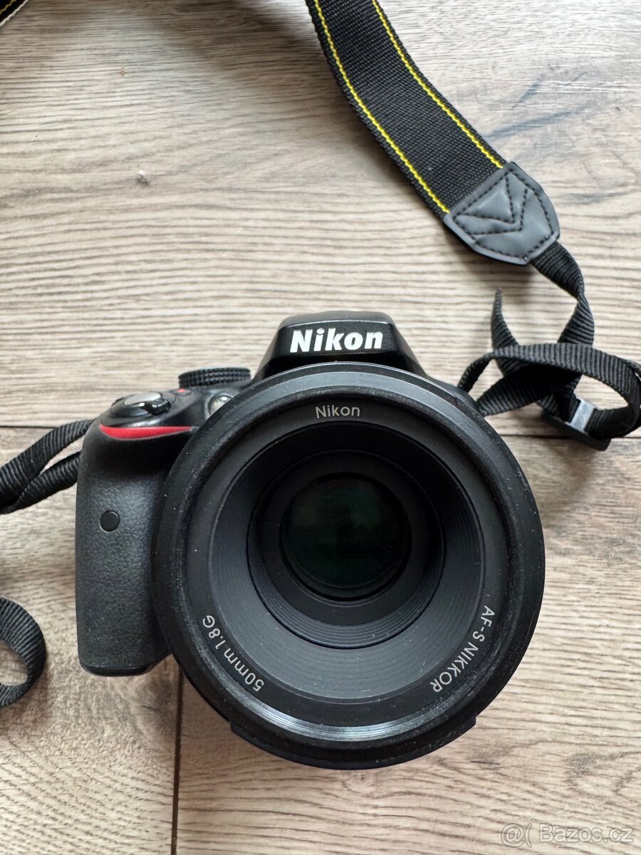 Nikon D3300 + 2x objektiv