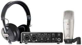Nahrávací set Behringer U-PHORIA Studio Pro + kabel