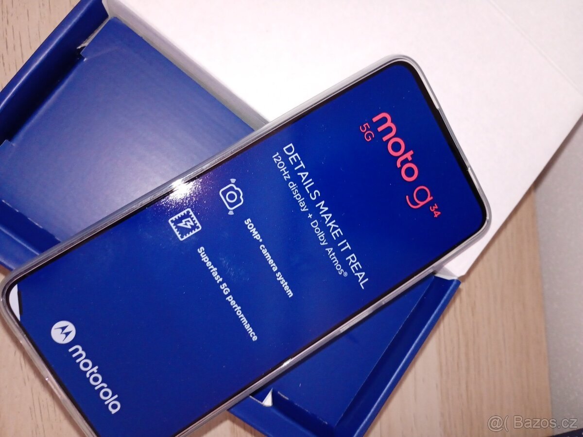 (Nový) Motorola- Moto G34 5G 4+4 GB / 128 GB .