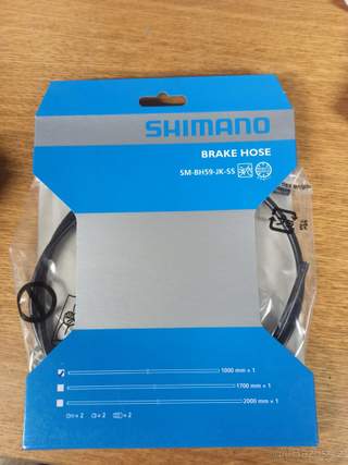 Brzdová hadice shimano 1000mm
