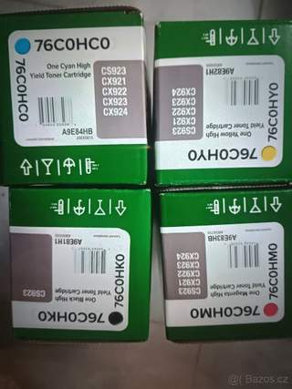 Lexmark tonery originál sada