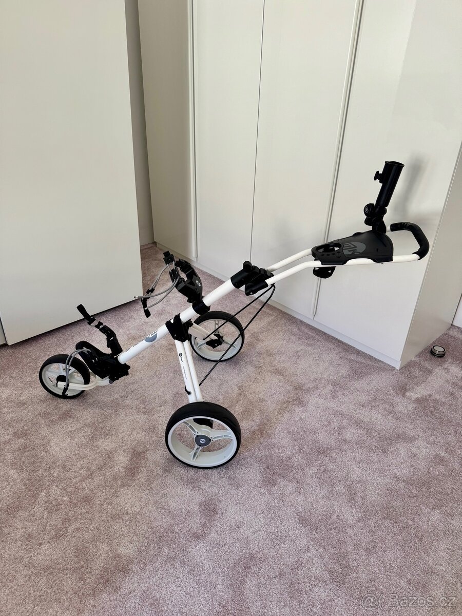 MKids Golf 3 Wheel dětský golfový vozík bílý