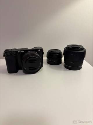 Sony A6100 + objektivy
