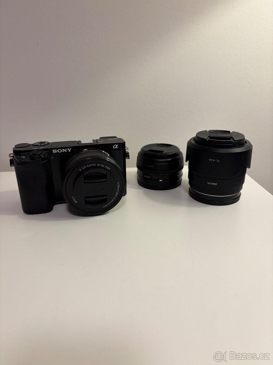 Sony A6100 + objektivy
