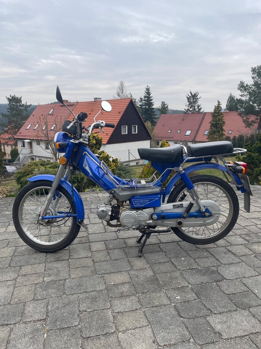 Jawa Betka 50 (2006) – 62 km/h v TP