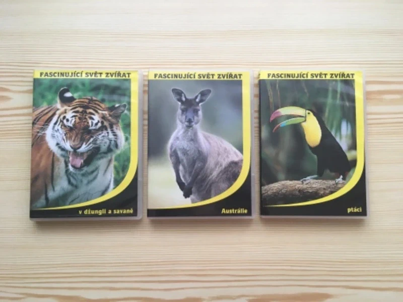 Fascinující svět zvířat - 3 DVD