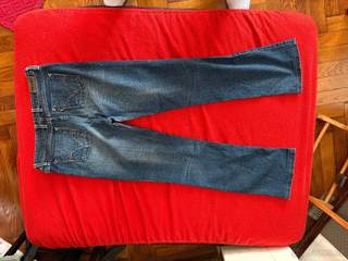 Dámské rifle Levis 627 straight fit