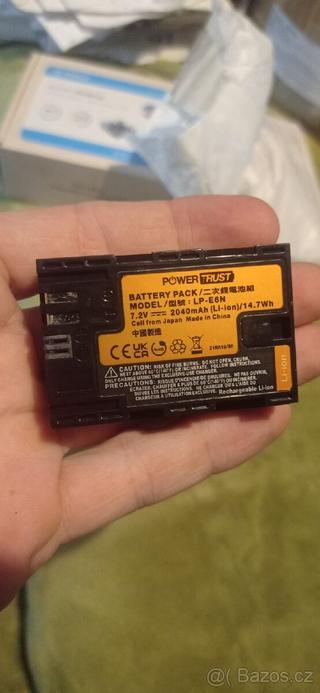 Akumulátor Canon Lp-e6 japan - Nový Pro