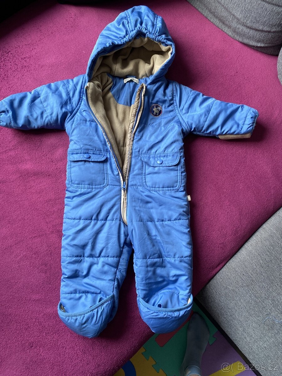 kombinéza 9-12m