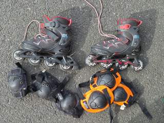 Dětské inline brusle Oxelo 35-38