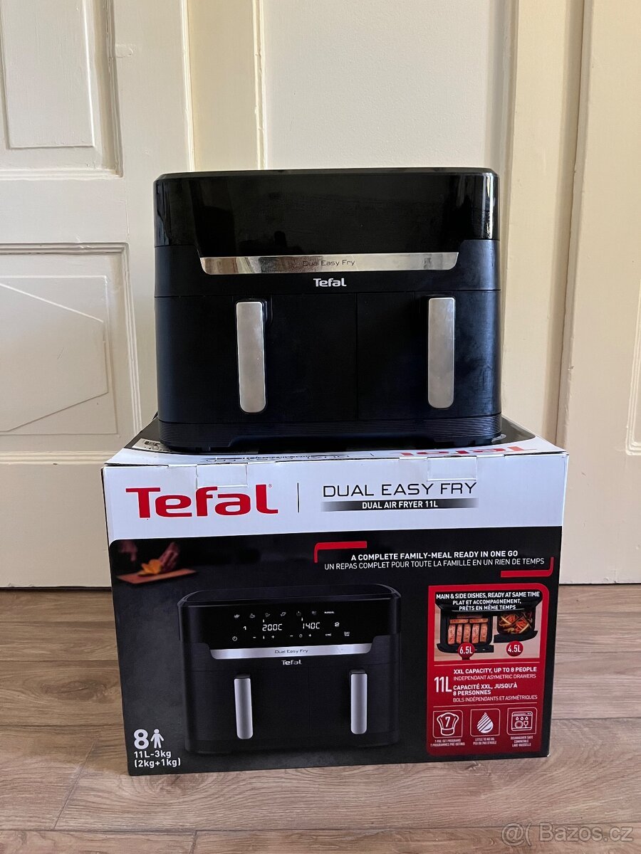 Horkovzdušná fritéza Tefal EY9428E0 Easy Fry Dual XXL