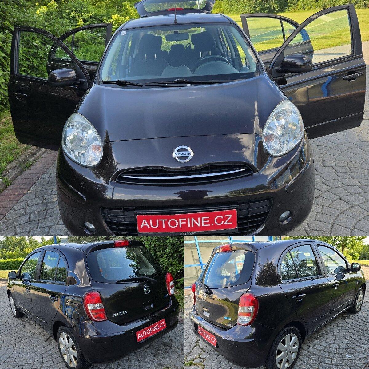 NISSAN MICRA 1,2 16v AUTOKLIMA 121tis.km PARKSYST 2011