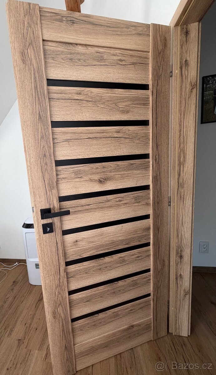 Interierove dvere dub - 80cm - leve