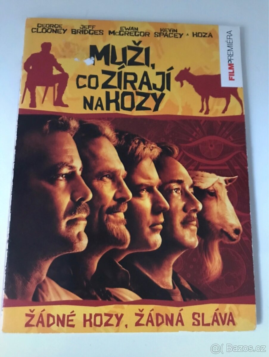 DVD - Muži, co zírají na kozy