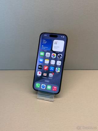 ZÁNOVNÍ APPLE IPHONE 15 PRO 256GB MODRÝ,ZÁRUKA,100% BATERIE