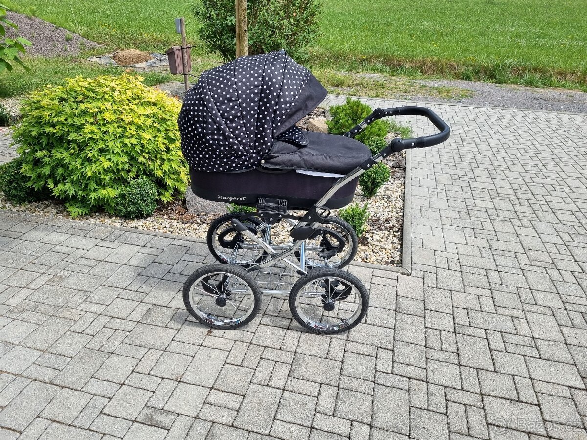 Kočárek BABYLUX Margaret ALU Exclusive dvojkombinace