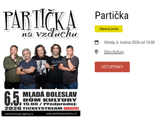 Partička v Mladé Boleslavi 6.5.2026