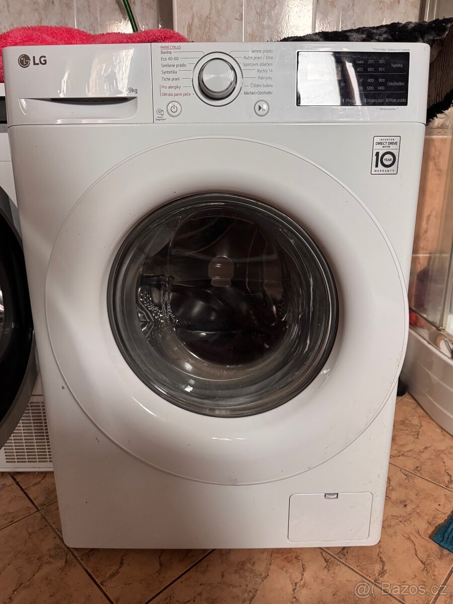 Pračka LG parní