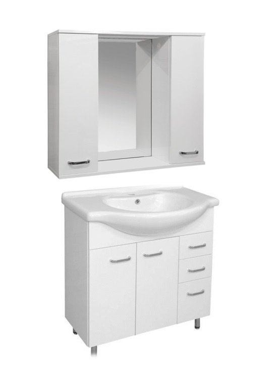 Koupelnová sestava SELLA SILVER, sleva 50%