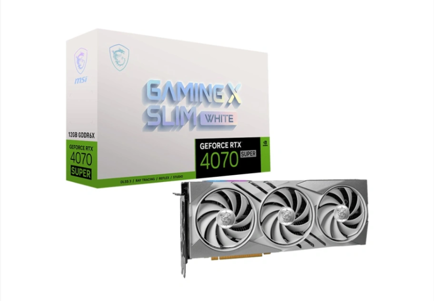 MSI GeForce RTX 4070 12G GAMING X SLIM WHITE