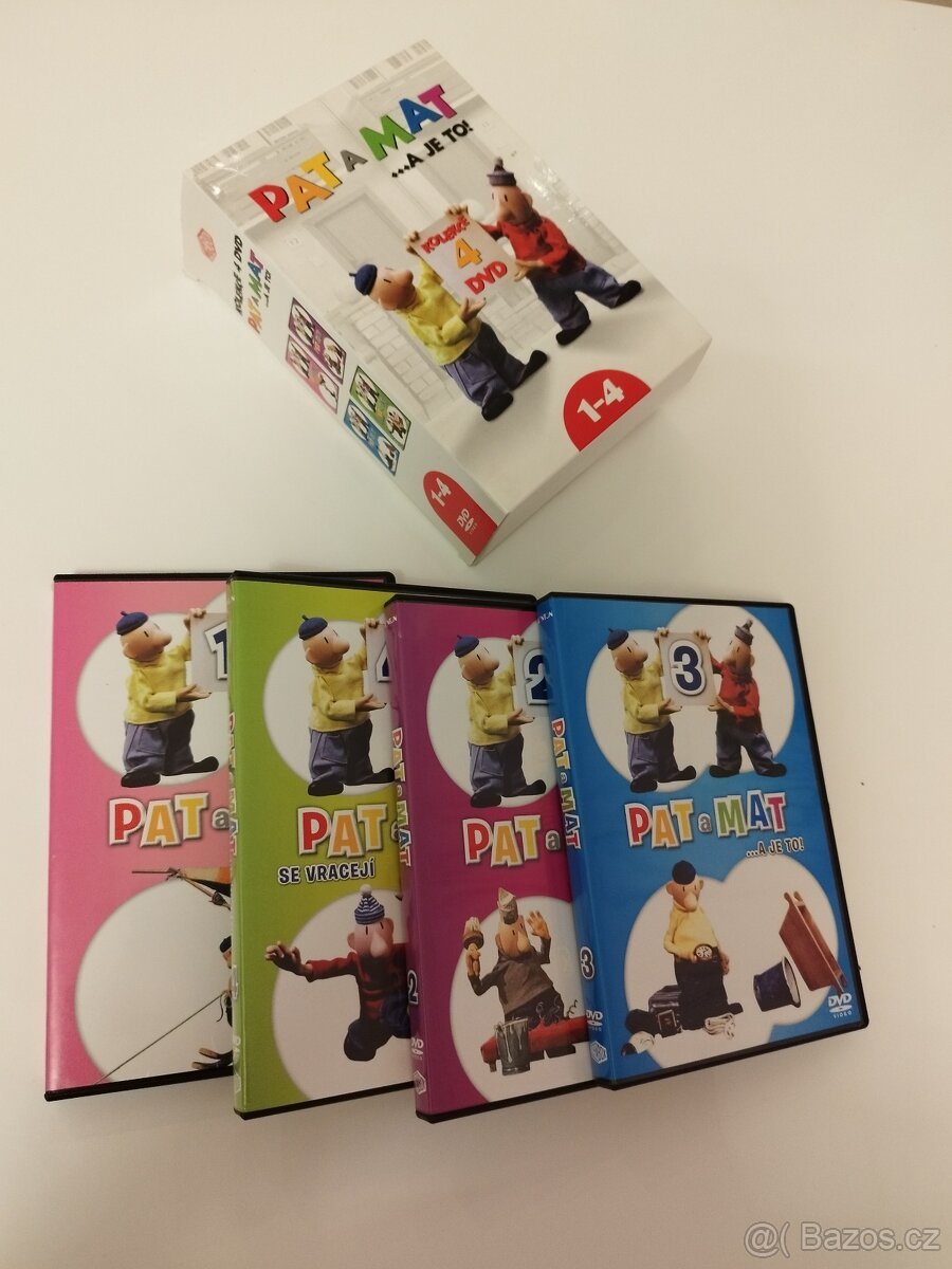 Pat a Mat 1-4 - kolekce (4 DVD)