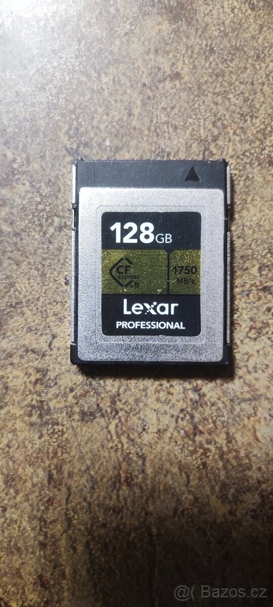 Lexar Pro Gold CFexpress Typ B 128GB