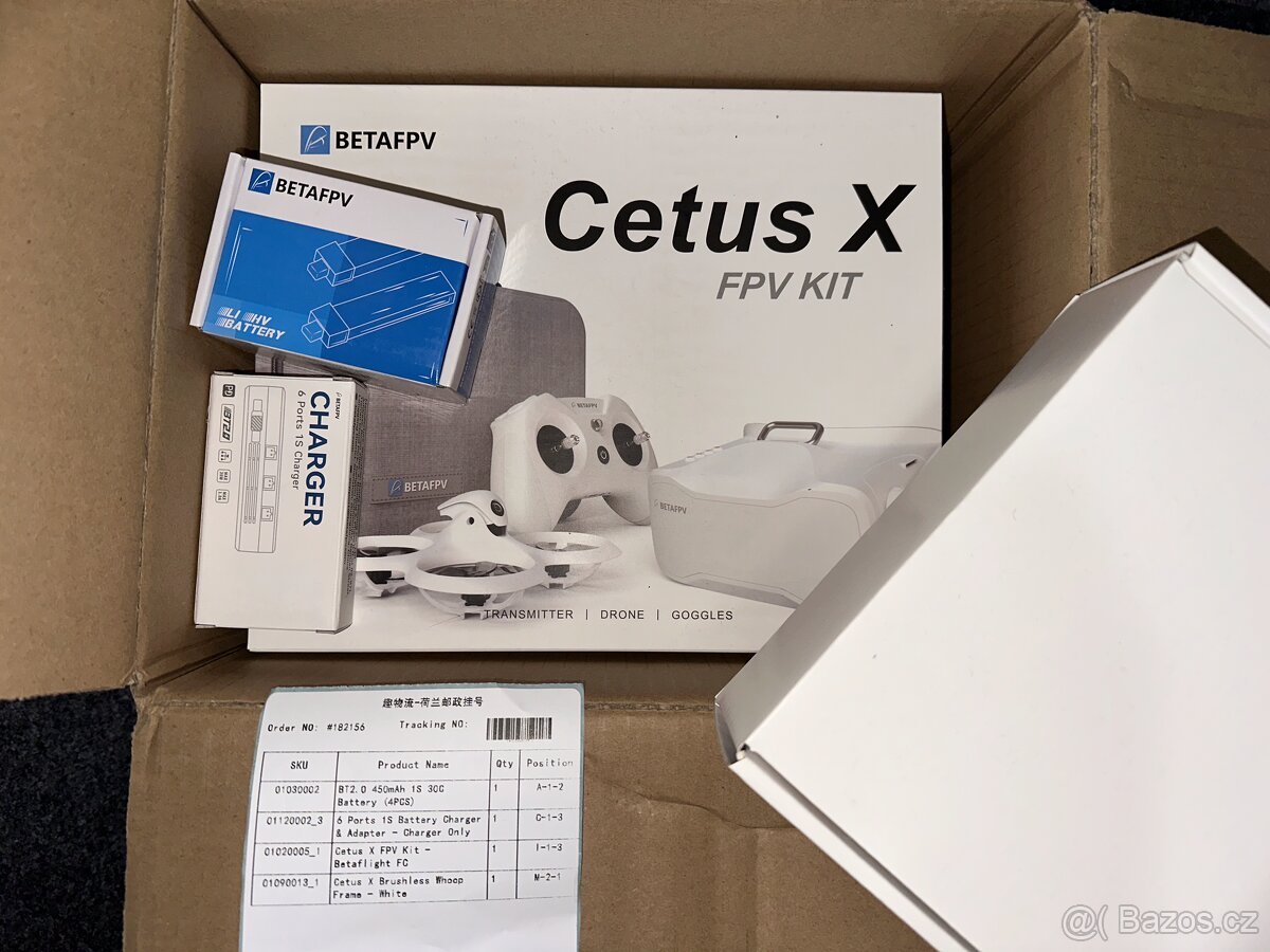 FPV dron BETAFPV Cetus X FPV sada ELRS2.4G
