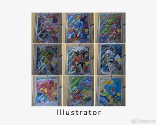 Pokémon karty Illustrator
