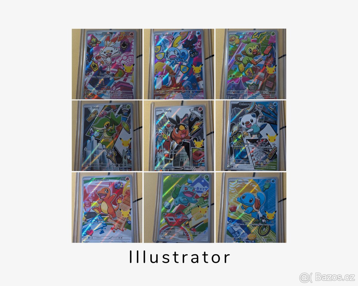 Pokémon karty Illustrator