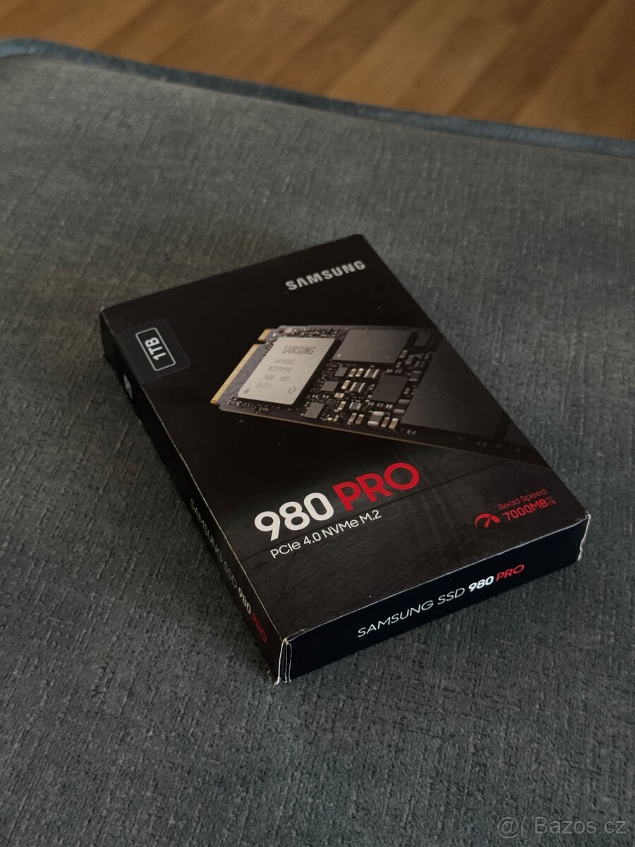SSD Samsung 980 PRO PCIe 4.0 NVMe M.2 1TB - NEPOUŽITÉ