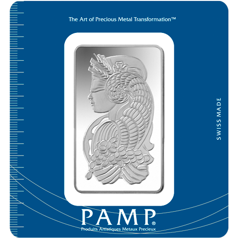 PAMP - Stříbro slitek 100g