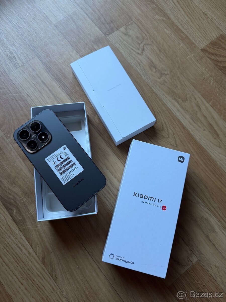 Xiaomi 17 512GB černý