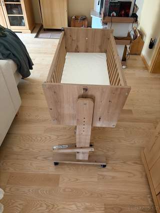 Postýlka Zoya 89x40 cm dub