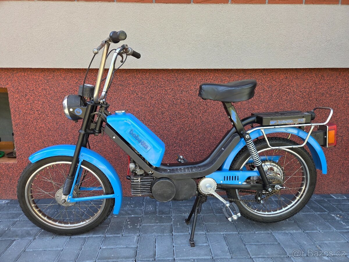 Babetta 210 po GO, nový lak, pěkná s kartičkou